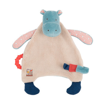 Игрушка-комфортер Moulin Roty Бегемотик