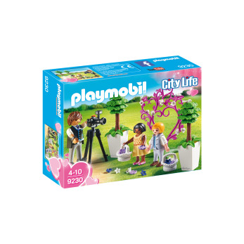 Набор Playmobil Фотограф и дети с цветами