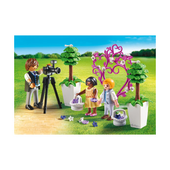 Набор Playmobil Фотограф и дети с цветами