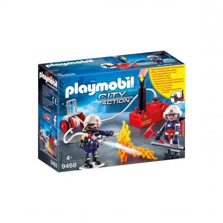 Набор Playmobil Пожарные с водяным насосом