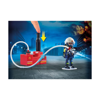Набор Playmobil Пожарные с водяным насосом