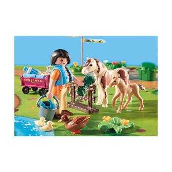Игровая карта Playmobil Прогулки пони