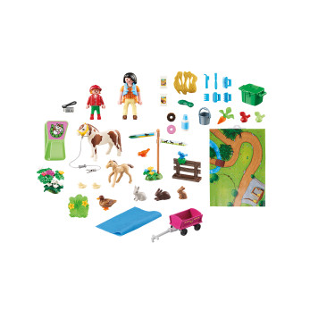 Игровая карта Playmobil Прогулки пони