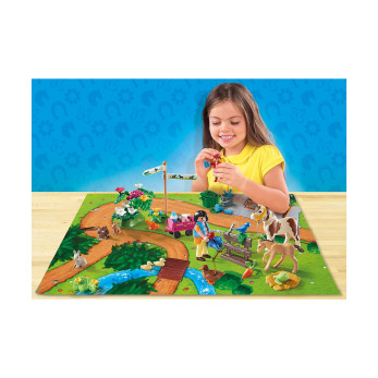 Игровая карта Playmobil Прогулки пони