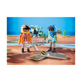 Игровая карта Playmobil Мототрасса