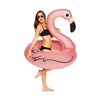 Круг надувной BigMouth Flamingo Rose Gold