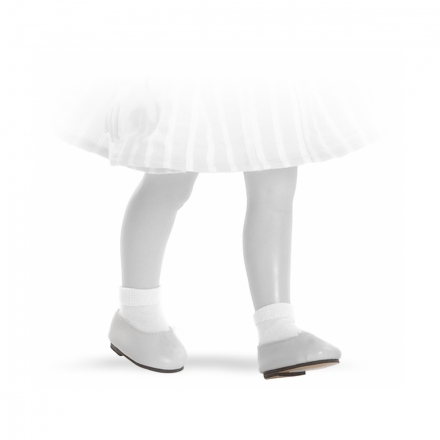 Туфли белые для кукол Paola Reina 32 см