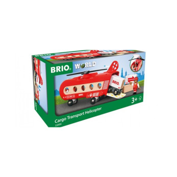 Грузовой вертолёт с вагонами Brio