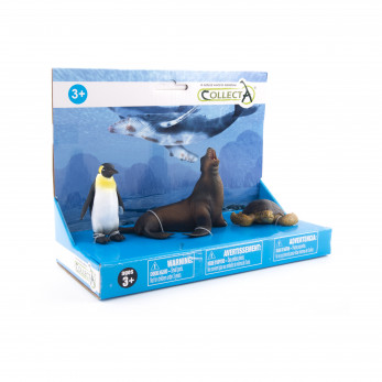 Набор морских обитателей Collecta, 3 фигурки
