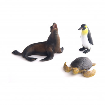 Набор морских обитателей Collecta, 3 фигурки