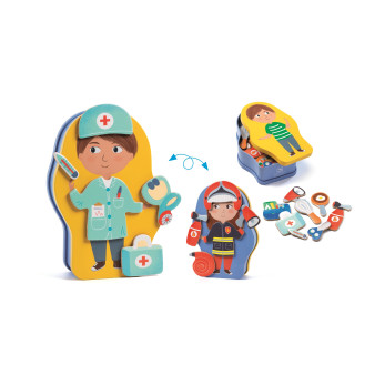 Магнитная игра Djeco Профессии