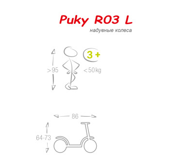 Самокат Puky R 03L