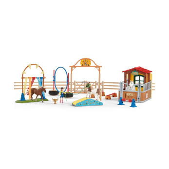 Набор Schleich Прыжки в конюшне