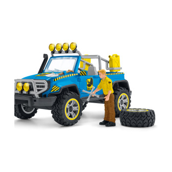 Набор Schleich Внедорожник с Дино-форпостом