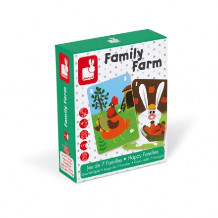 Игра настольная Janod «Счастливые семейки: ферма»