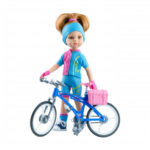 Кукла Paola Reina Даша велосипедистка, 32 см