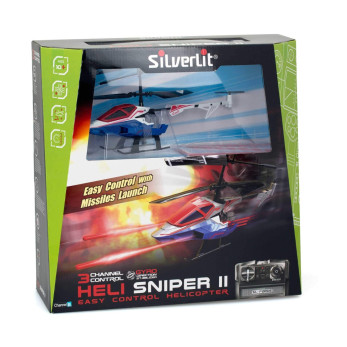 Вертолет Silverlit Heli Sniper II, синий