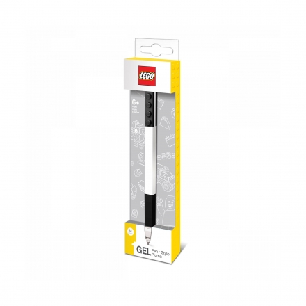 Черная гелевая ручка Lego Classic