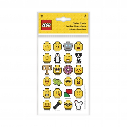 Набор стикеров Lego 4 шт