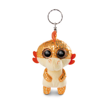 Мягкая игрушка Nici Дракон оранжевый Йо-Йо, брелок, 9 см
