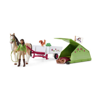 Набор Schleich Кемпинг-приключения Сары