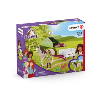 Набор Schleich Кемпинг-приключения Сары
