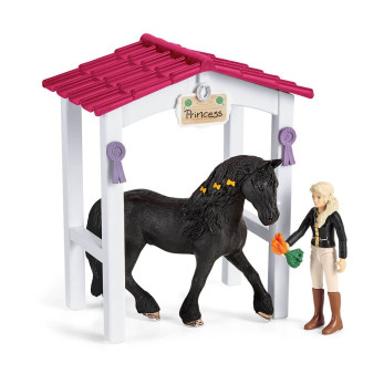 Набор Schleich Загон для лошадей с Тори и Принцессой