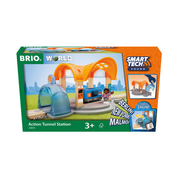 Набор Brio с интерактивным тоннелем и станцией Smart Tech Sound