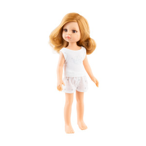 Кукла Ноэми с золотистыми локонами, 32 см, в пижаме