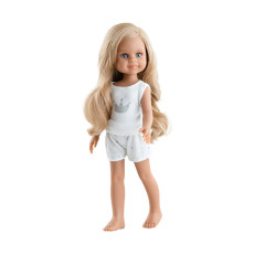 Кукла Симона с русыми локонами, в пижаме, 32 см