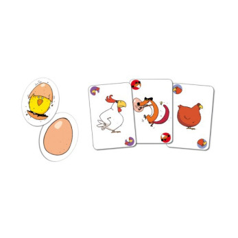 Карточная игра Djeco Чик-чирик