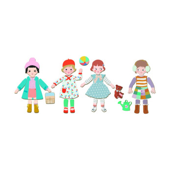 Магнитная игра Djeco Мода