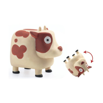 Звуковая игрушка Djeco Корова