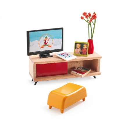 Мебель для кукольного дома Djeco Телевизор