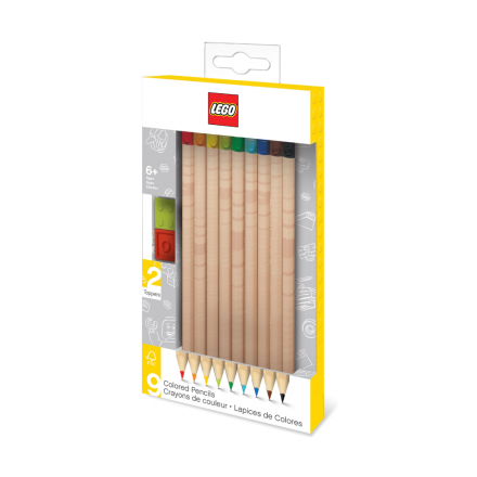 Набор цветных карандашей Lego, 9 шт.