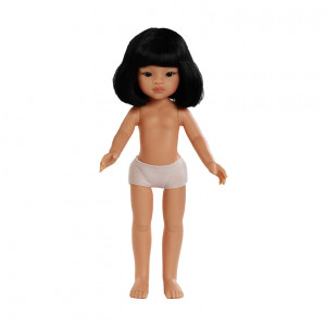 Кукла без одежды Лиу с каре, 32 см