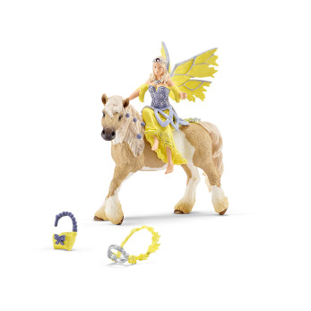 Набор Schleich Сера на пони