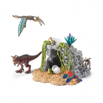 Набор Schleich Пещера динозавров