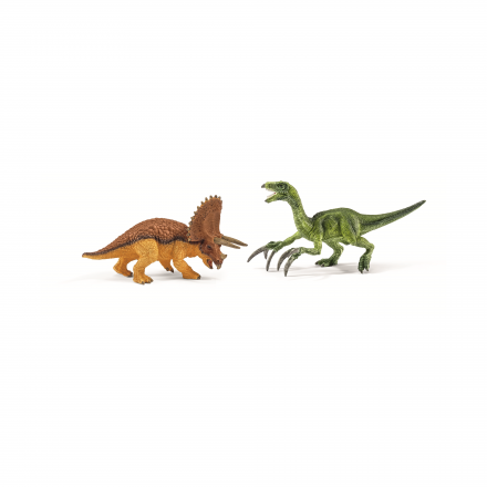 Набор Schleich Трицератопс и теризинозавр, малые