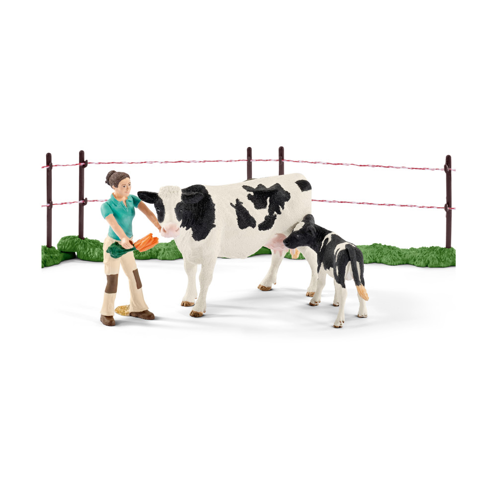 Набор Schleich Коровы на ферме 41428 от Schleich за 2 829 руб. Купить на  Kidkong.ru скидка 30%