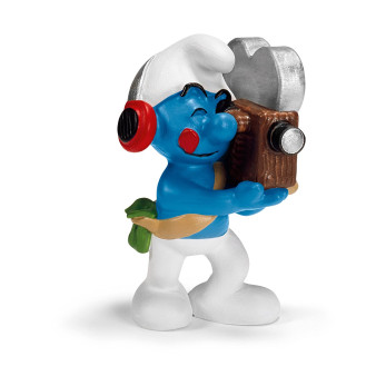 Фигурка Schleich Смурфик – оператор