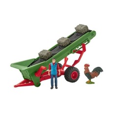 Набор Schleich Фермер с конвейером для сена