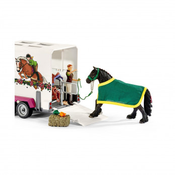 Набор Schleich Пикап с прицепом для лошади